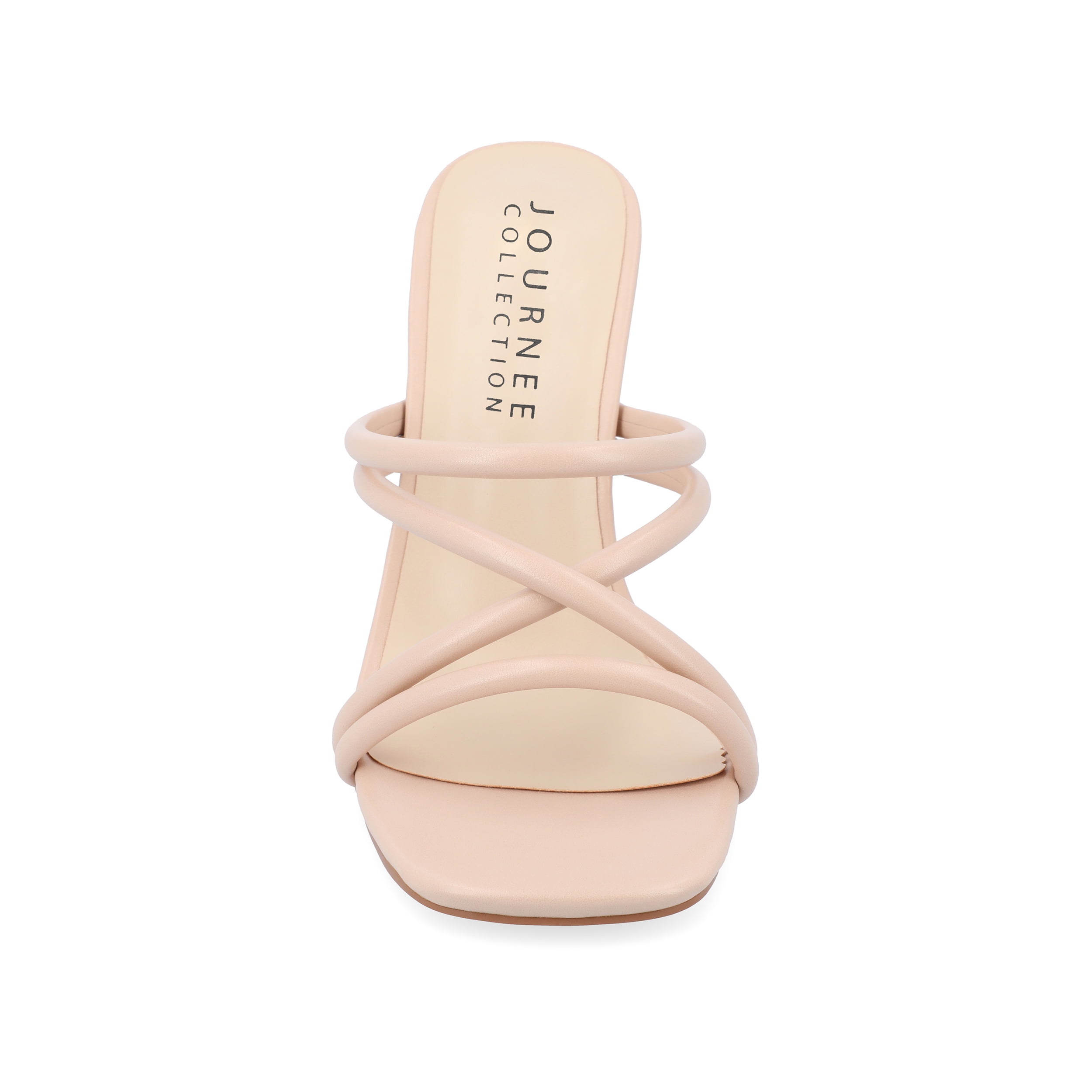 Journee Womens Louisse High Heel Open Toe Sandals