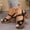 Black, variant on Eltusu Women Heeled Sandals, Open Toe Comfort Adjustable High Heels Dress Sandals Shoes Red Size 7