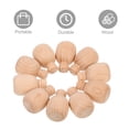thumbnail image 5 of 20 Pcs Wine Bottle Shape Blocks Building Wood Crafts Unfinished Wooden Pegs People Blank Dolls Puppets, 5 of 6