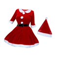 thumbnail image 2 of Vestido de disfraz de Papá Noel Strade Fareast Limited Terciopelo, 2 of 8