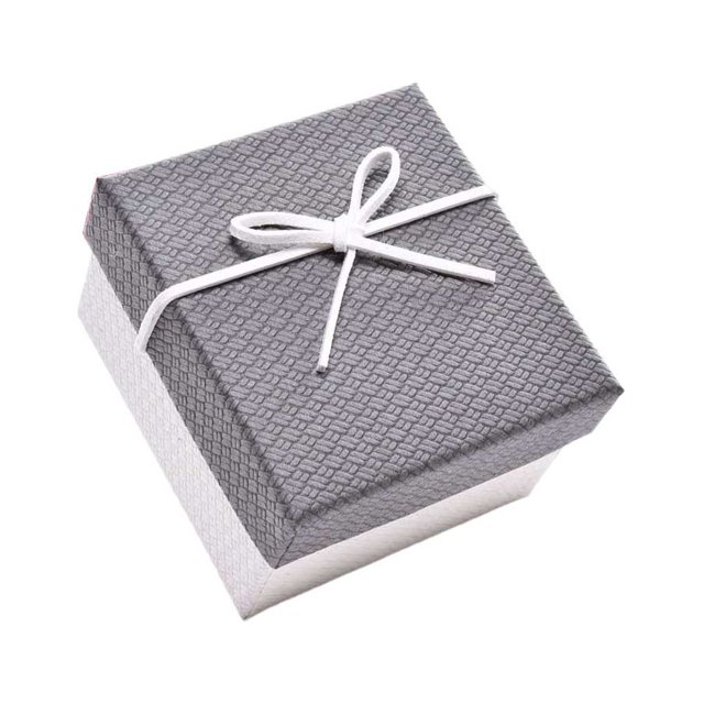 Caja de papel de almacenamiento Sonducket a prueba de polvo organizador joyería soporte Gris Type3 NO3