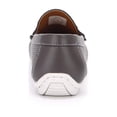 thumbnail image 3 of Aston Marc Mens Walk Faux Leather Slip-On Loafers, 3 of 6
