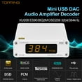 thumbnail image 1 of Topping D10s Mini USB DAC CSS XMOS XU208 ES9038Q2M OPA2134 Amplificateur Audio Décodeur, 1 of 8