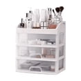 thumbnail image 1 of Cajones Organizadores Maquillaje Cosméticos 4 Niveles Blanco, 1 of 4