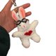 thumbnail image 3 of Cute Plush Pilot Rabbit Keychain Bag Ornament Women Handbag Decorations School Student Backpack Lovely Animal Pendant, 3 of 4