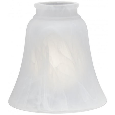 - Minka Aire Etched Marble Glass Shade - 2652