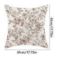 thumbnail image 3 of Decorative Throw Pillow, Floral Pattern Decorative Throw Pillow, Soft Plush Cushion with Couch Bed Pillow and, for Living Room Accent, 3 of 6