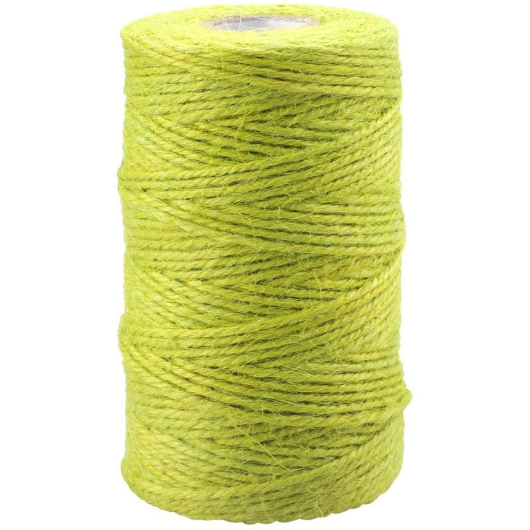 Uxcell 328 Feet 2mm Garden Twine Jute Twine String for DIY Projects, Dark  Green 2 Pack