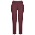 thumbnail image 3 of Lightweight Casual Pants for Womens Quick Dry Sweatpant Workout Athletic Travel Golf Work Trouser with Pockets (2XL, Wine), 3 of 7