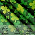 thumbnail image 3 of St Patricks Day Tablecloth Round - Green Clover Table Cloth 60 Inch Shamrock Tablecloth Spring Lucky Leaves Table Cover for Holiday Party Picnic Dinner Decor, 3 of 6
