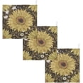 thumbnail image 7 of 3 Pack Vintage Floral Sunflower Baby Muslin Wash cloths, Soft Absorbent Face Towels Burp Cloths Cotton Bath Wipes Infant Wash Cloth for Newborn Boys Girls, 7 of 7