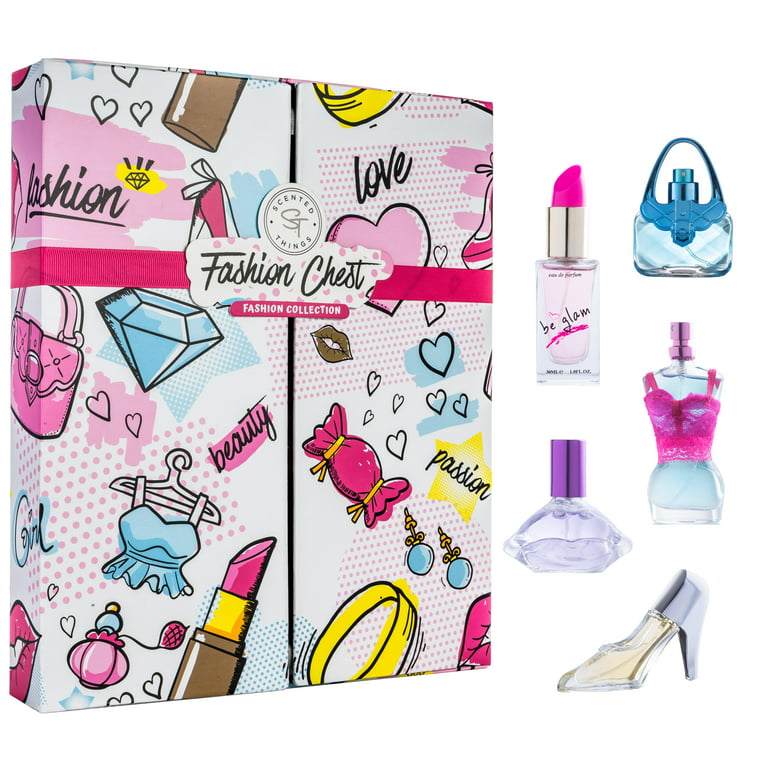 Body Spray Mist Perfume Fragrance for Girls, 5 Piece Eau de Parfum Gift Set for Girls of All Ages, Little Girls, Young Girls, Tween Girls, Pre-Teen