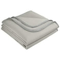 thumbnail image 2 of Quilt Light Grey 200*230Cm,1*Quilt,"Cool Double Pin Summer Quilt" Solid Color Air Conditioning Liang Quilt Breathable and Skin Friendly Machine Washable Export Quality, 2 of 6