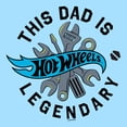 thumbnail image 2 of Mens Hot Wheels This Dad Is Legendary T Shirt, 2 of 5