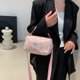 thumbnail image 3 of Bolso de hombro cuadrado para mujer correa ajustable lindo bolso cruzado para mujer bolso al aire libre, 3 of 6