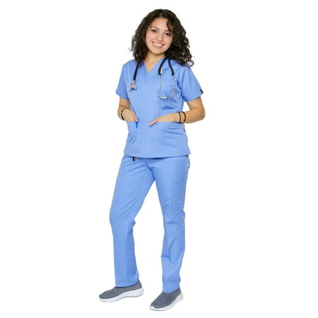 

Women s Classic 8 Pocket Uniform Scrubs - Style 103