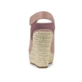 thumbnail image 2 of BLISSFUL STEP Sandales Compensées à Plateforme Espadrilles pour Femmes Rose Poussière 6, 2 of 7
