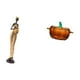 thumbnail image 5 of Escultura de dama africana, calabaza de cristal, dulcero, figura tribal, tarro de , decoración para el hogar, dormitorio, mesa, obra de arte o, 5 of 8
