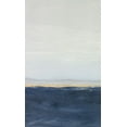 thumbnail image 2 of Delamater, Rob 16x24 Black Ornate Wood Framed with Double Matting Museum Art Print Titled - View to the Shore Diptych I, 2 of 4