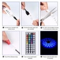 thumbnail image 4 of LED Strip Lights, 65.6ft RGB LED Light Strip 5050 LED Tape Lights, Color Changing LED Strip Lights with Remote for Home Lighting Kitchen Bed Strip Lights Decoration( Plug), 4 of 7