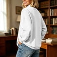 thumbnail image 4 of Sevevn Women's Oversized Turtleneck Fleece Long Sleeve Sweatshirt Winter Casual, 4 of 4