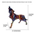 thumbnail image 2 of Puntoco Artesanías De Resina, Adornos Geométricos De Animales De Lobo, Adornos De Escritorio Para El Hogar, Sala De Estar, oficina, Regalos Coloridos, Adornos Para El Hogar, 2 of 5