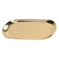 thumbnail image 1 of Gold Serving Tray Stainless Steel Polishing Process Highly Durable Simple Design Wide Application Jewelry Dish, 1 of 3