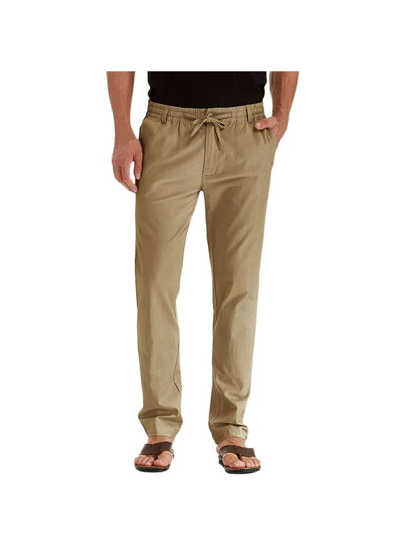 Adjustable Waist Pants Men