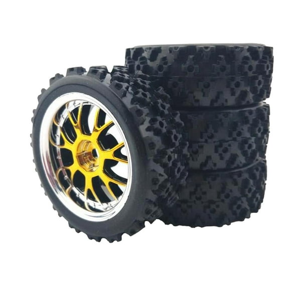 Reemplazos de neumáticos 4 Uds., repuestos de neumáticos y llantas para 144001 124018 124019, accesorios, camiones, vehículos, orugas naranja