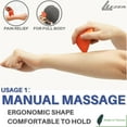 LEZER Trigger Massage Point, STF9 Manual Massage Ball, Hip Knot Release