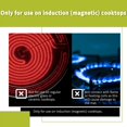thumbnail image 3 of Cook's Aid 2 Pcs Induction Cooktop Protector Mat - (Magnetic) Induction Stove Protector - for Induction Stove, Multifunctional Silicone Mats - for Cooktop Cover (9.5 inch), 3 of 6