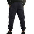 thumbnail image 5 of FDGIU Men's Athletic Cargo Pants, Regular-Fit Drawstring Joggers with Multiple Pockets for Work, Outdoor & Casual Wear, 5 of 6