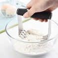 thumbnail image 4 of Ruiboury Stainless Steel Powder Mixer Flour Mixer Blender Butter Blender Baking Tools Flour Stirrer Suitable For Making Cakes, 4 of 8