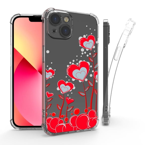 Flex Gel Camera Cover Designed For Apple iPhone 14 6.1" Case Transparent Clear