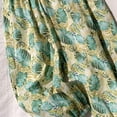 thumbnail image 5 of XUNKUSGA Girls Pants Baggy Cotton Pull Up Kids Harem Pant Breathable Tropical Print Loose Casual Trousers with Elastic Waist Long Pants for Boys Girls,Green,2 Years, 5 of 6