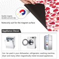 thumbnail image 2 of Dailycode Dishwasher Magnet Cover Magnetic Fridge Door Cover Home Kitchen Decor, Many Red Heart, 23"x 26", 2 of 6