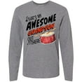 thumbnail image 3 of Inktastic That's My Awesome Grandson Out There with Percussion Drum Long Sleeve T-Shirt, 3 of 5