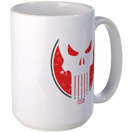 

CafePress - Punisher Icon Large Mug - 15 oz Ceramic Large Mug