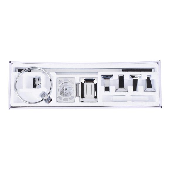 Accesorios Para Baño Rugo Latón Cromo 6 Piezas