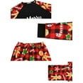 thumbnail image 4 of Unique Bargains Christmas Long Sleeve Tee with Pants Loungewear Family Pajama Sets XS Big Boys, 4 of 5