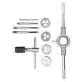 thumbnail image 3 of Ensemble de Robinet et Dé Métrique en Acier Allié Premium - Kit de Coupe de Filetage 8 Pcs avec Clés pour Travaux d'Usure et de Réparation de Précision, 3 of 6