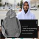 thumbnail image 4 of Sudadera con capucha Sudadera con capucha unisex de algodón Sudadera con capucha que absorbe el sudor Sudadera con capucha, gris oscuro, S Sweethay AP000776-09, 4 of 7