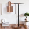 thumbnail image 1 of Metal Table Lamp, Rose Gold, 1 of 1