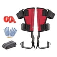 thumbnail image 2 of Tree Climbing spikes Set High Altitude Tree Climbing Stainless Tree Climber Tree Single Gear, 2 of 8