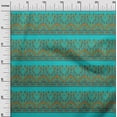thumbnail image 2 of oneOone Coton Bio Popeline Sergé Feuilles & Motifs Floraux Imprimés BTY 42 Pouces de Large, 2 of 4