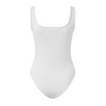 thumbnail image 6 of Riforla Women U Neck Sleeveless Casual Fashion Stretch Tank Top Bodysuit Jumpsuits for Women White S, 6 of 6