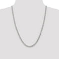 thumbnail image 5 of 14K White Gold 5.5mm Semi-Solid Curb with Lobster Lock Chain - 22", 5 of 8