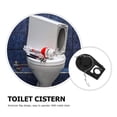 thumbnail image 3 of Phenofice Toilet Flapper Black Rubber 1Pack With Water-saving Features For Bathroom Use, 3 of 8