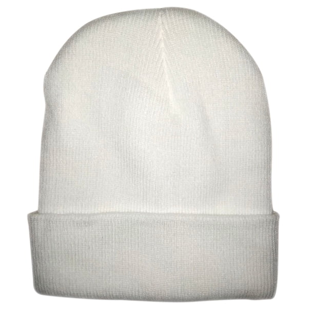 Qarigey Nuevos sombreros de invierno para mujer, gorros para niñas, gorro de punto sólido bonito, gorros de otoño para niñas, gorros, gorro más Sombreros blanco Qarigey AP0387-07B