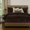 thumbnail image 3 of SIScovers Mixology Padma 6-piece Bed Cap Comforter Set with Sewn Corners Coffee Bean California King 6 Piece Modern & Contemporary, Casual,, 3 of 5